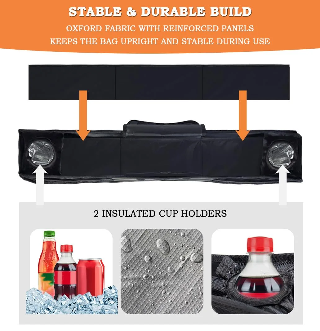 GHXYHTH Front Golf Cart Organizer with Cup Holders — GHXYHTH-8899113 image 4
