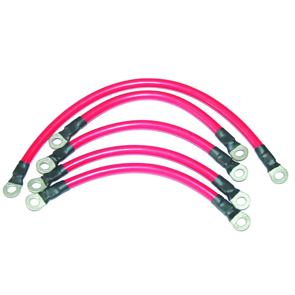 United Metro 4-Gauge Battery Cable Set BAT-1004A for E-Z-GO TXT/Medalist (1994+)