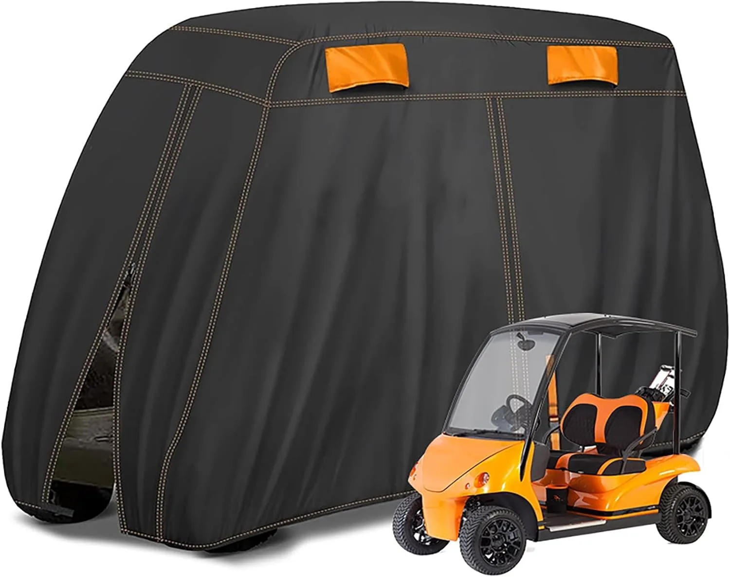 AUPTIM Golf Cart Cover for Yamaha G8 2‑Passenger (1987–1991)