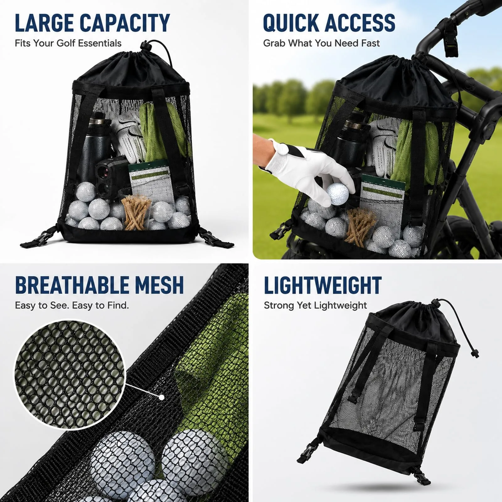 Yoclacr Mesh Storage Bag for EzeGlide Compact+ 360 (2020–Present) image 3