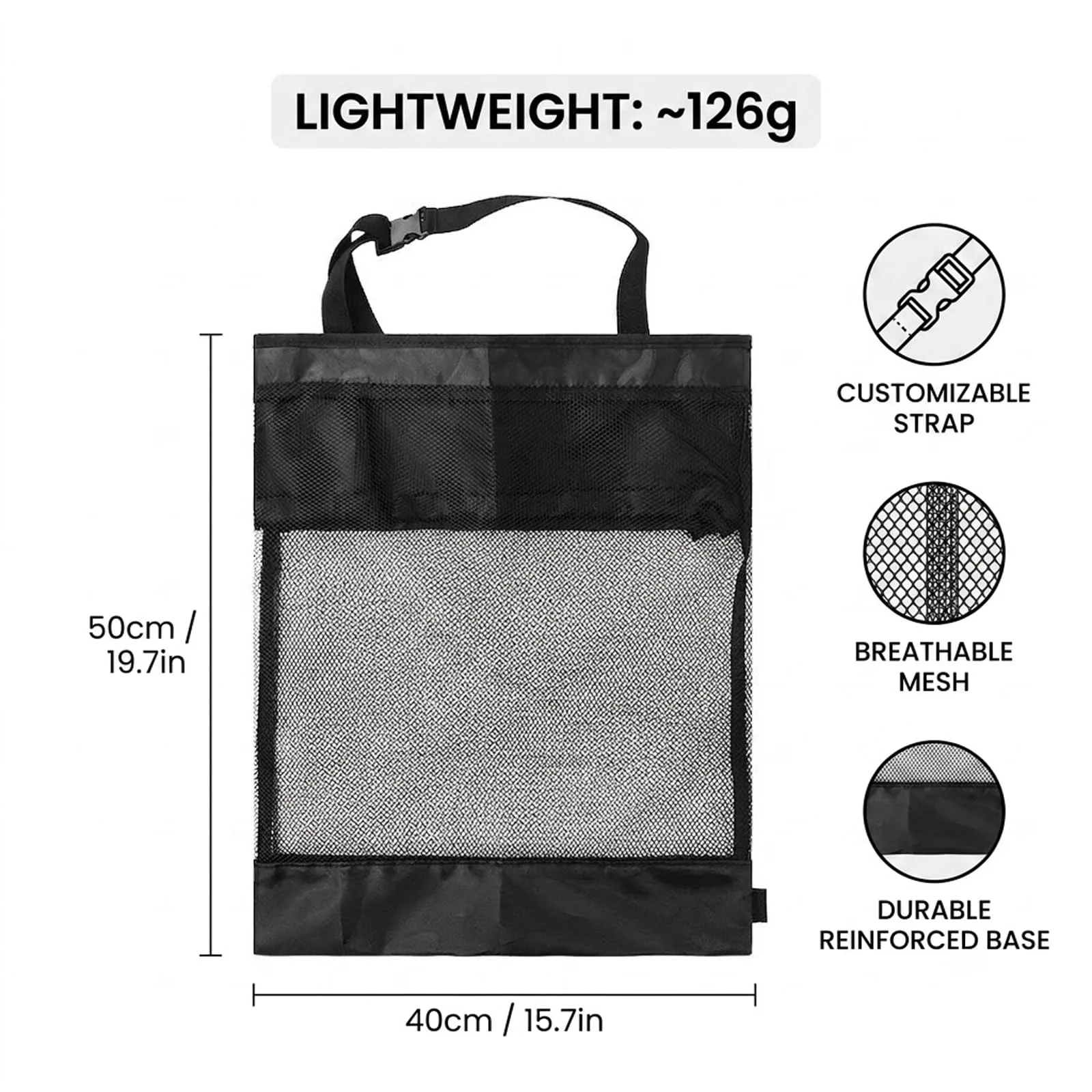 Yoclacr Mesh Storage Bag for EzeGlide Compact+ 360 (2020–Present) image 4