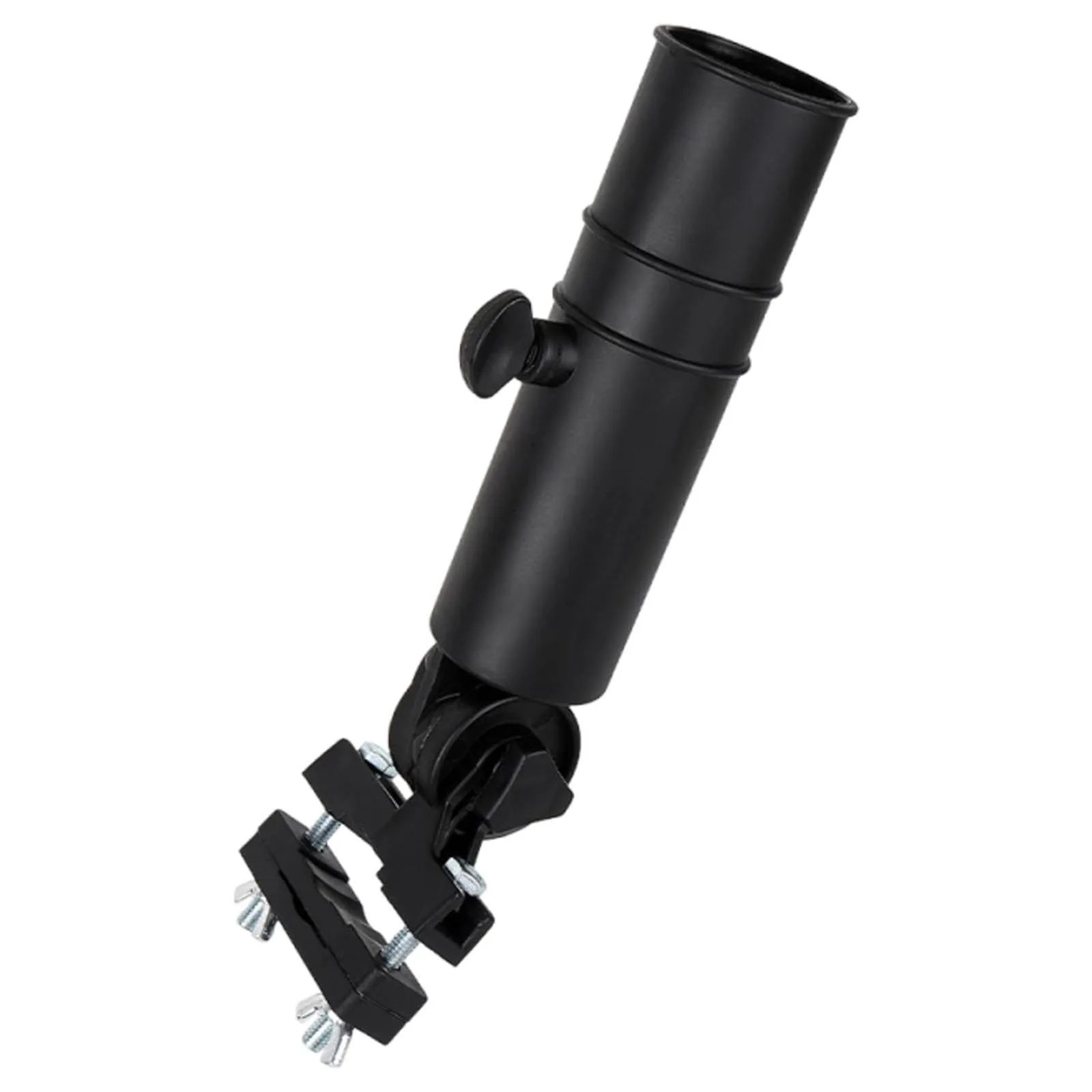 rockible Universal Golf Cart Umbrella Holder Clamp, Black