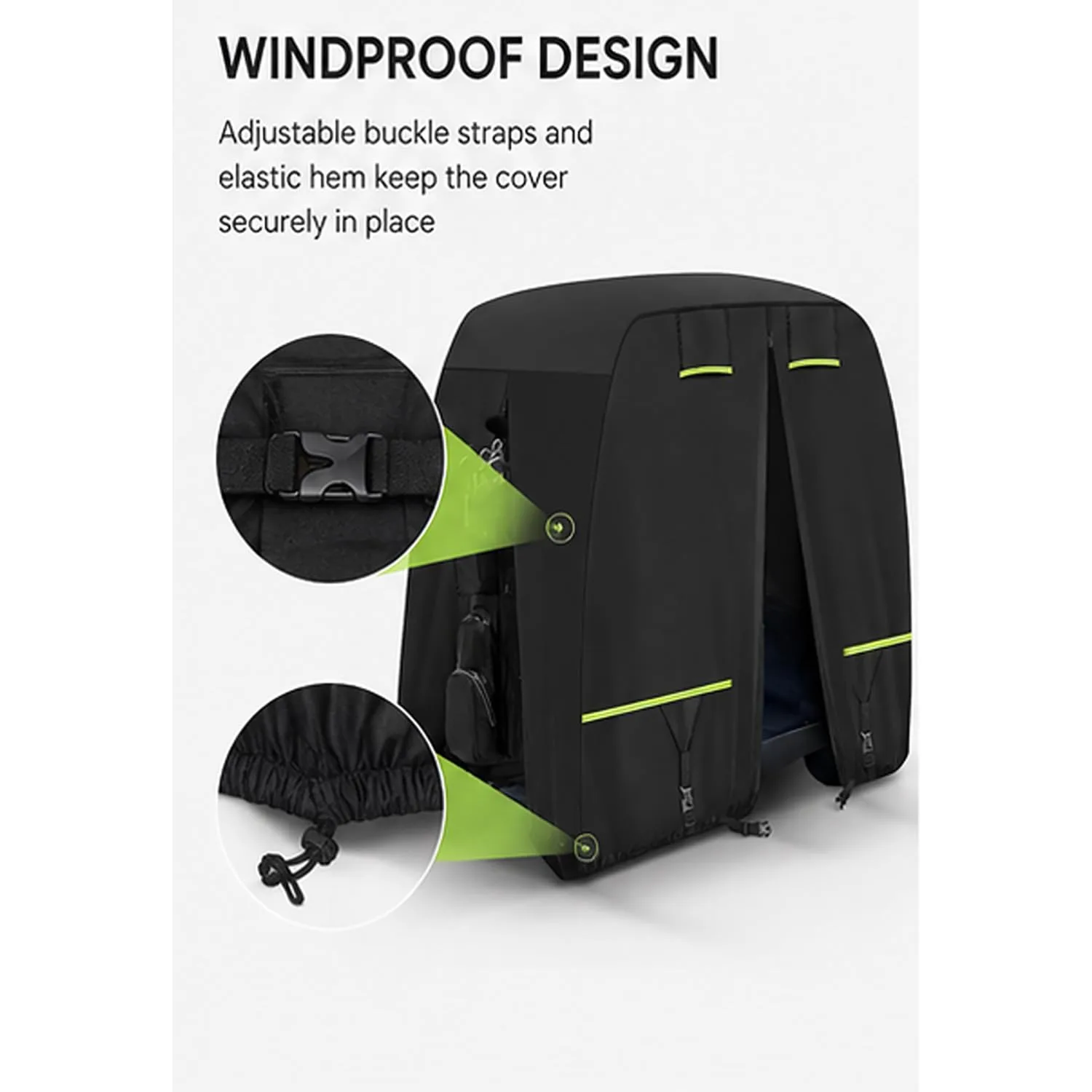 LRDCIMO Golf Cart Cover for AGT APEX 4-Seat (2023) - LRDCIMO-10905201 image 3