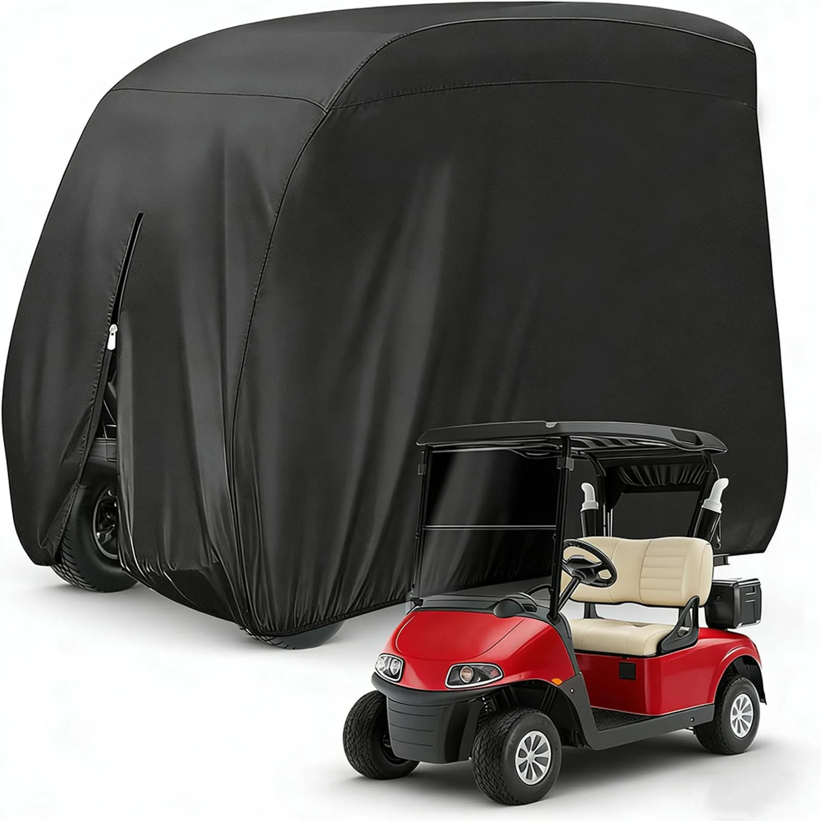 Generic Golf Cart Cover for Denago Rover 2 Passenger (2022–2025)