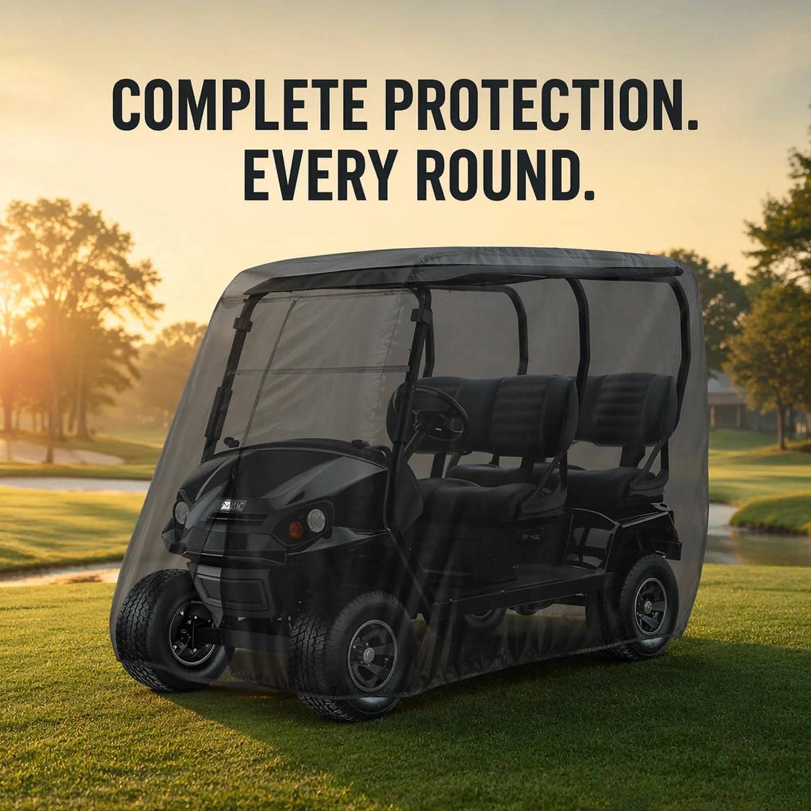 KFVGHXFG Golf Cart Cover for Evolution EV Carrier 4 Plus – KFVGHXFG-10801335 image 2