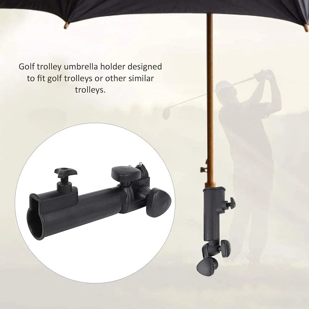 Beufee Universal Adjustable Golf Cart Umbrella Holder (ABS) image 2