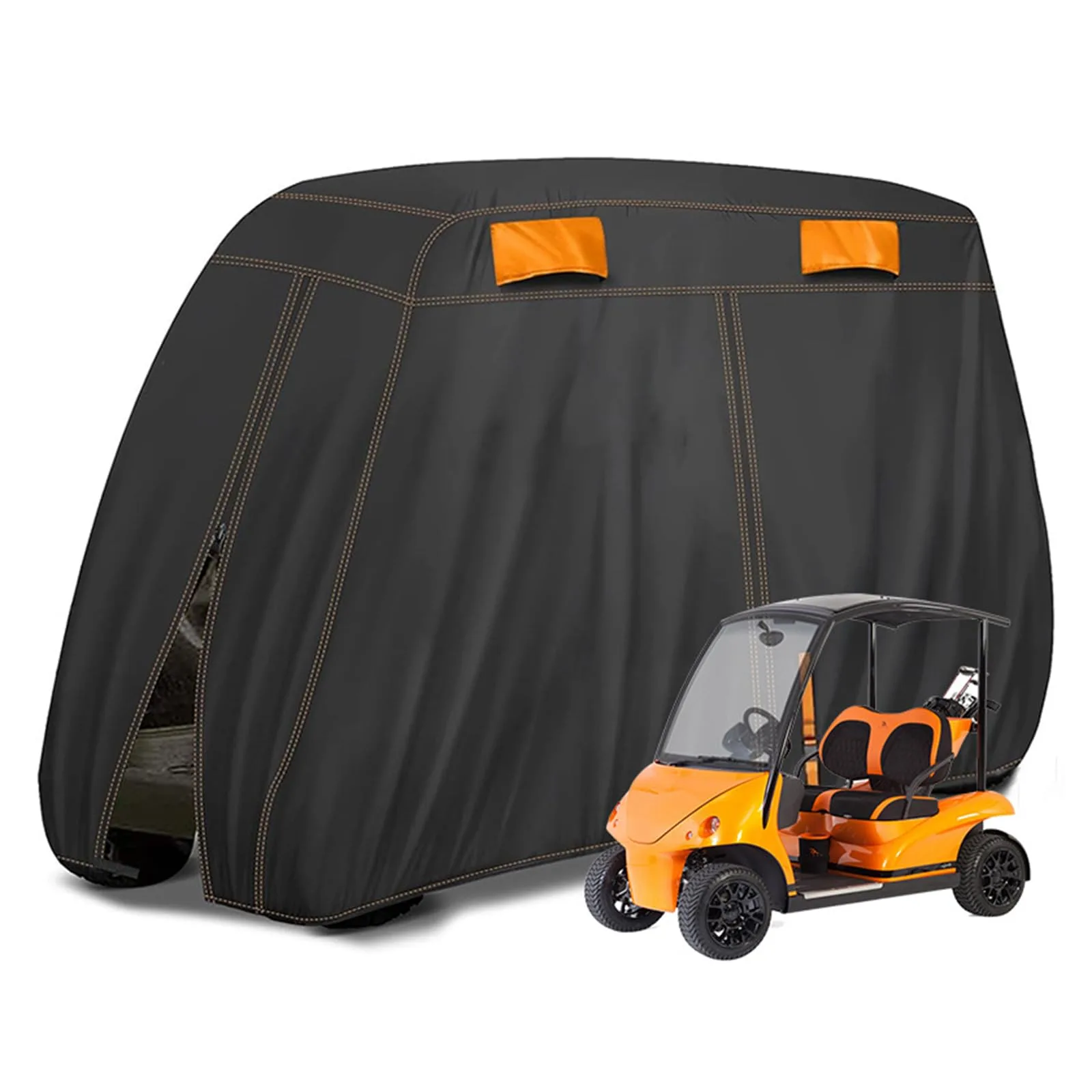 YYBDLC Golf Cart Cover for LVTONG Patrol Vehicle 2022–2026 — 420D Oxford