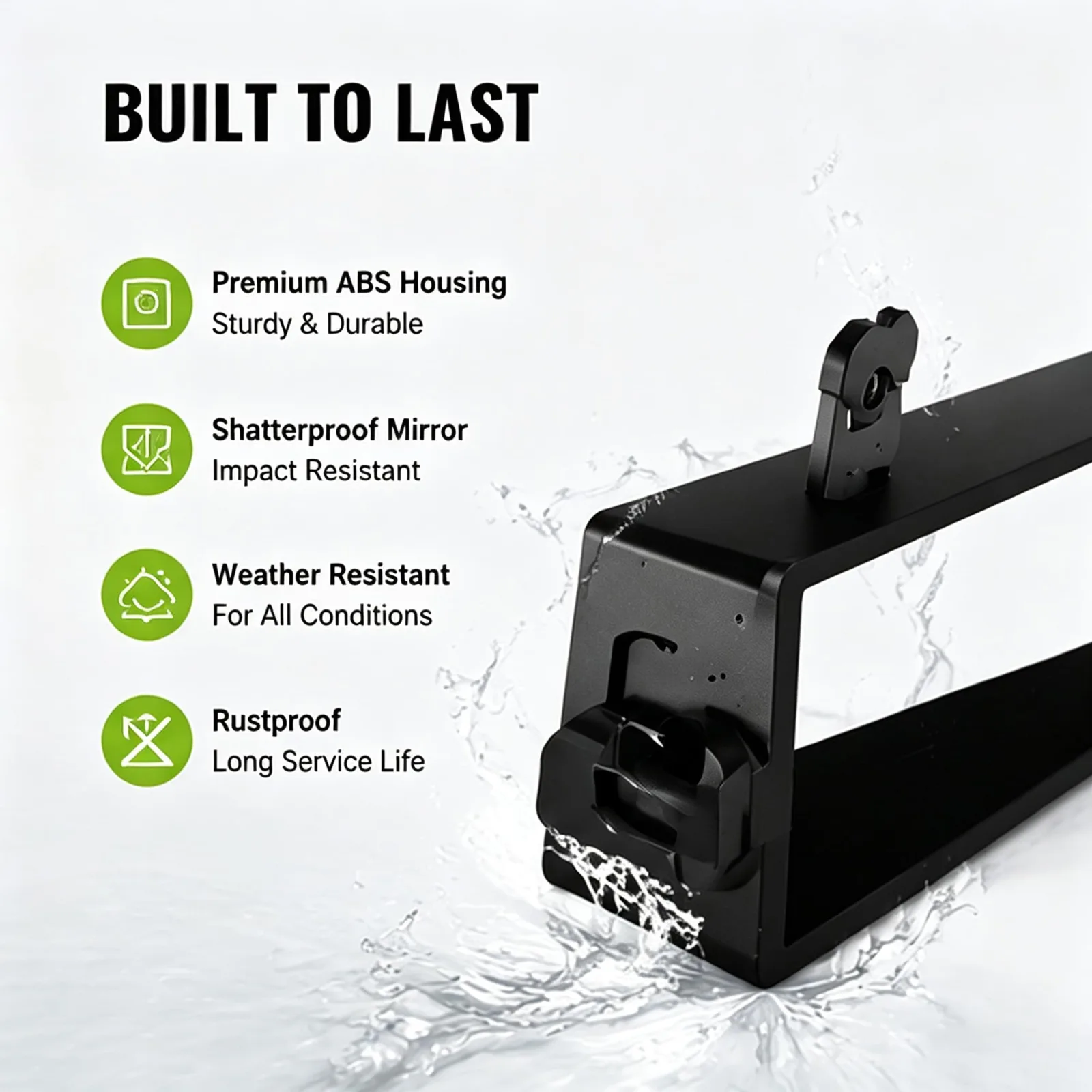 LRDCIMO Wide-Angle Rear View Mirror for Massimo Rover XL 6 Passenger image 3