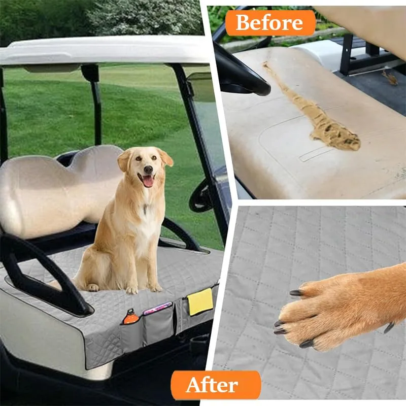 ICTUHXYNM Seat Cover with Storage Pockets for Polaris Ranger EV 2-Passenger (2015-2025) image 3