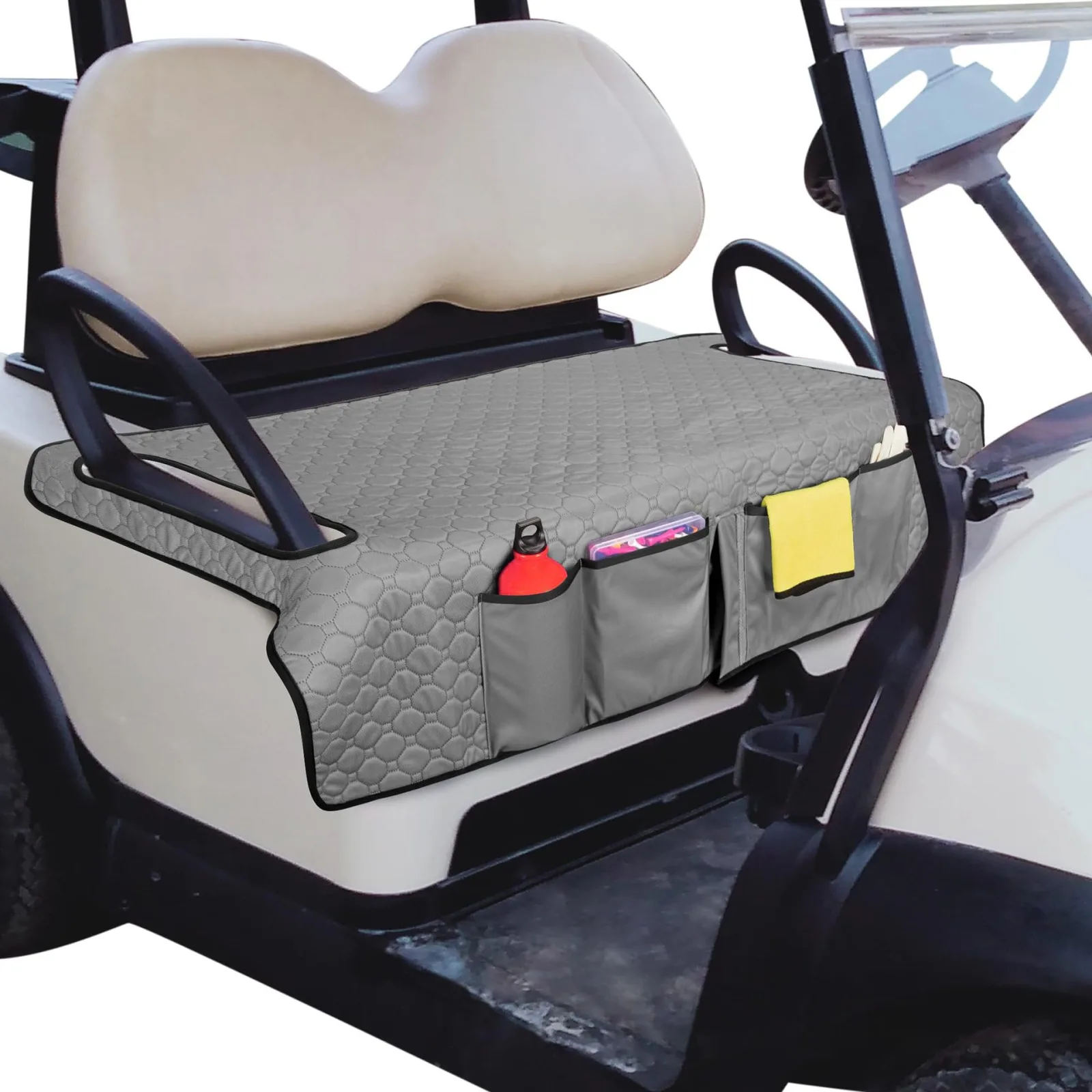 ICTUHXYNM Seat Cover with Storage Pockets for Polaris Ranger EV 2-Passenger (2015-2025)