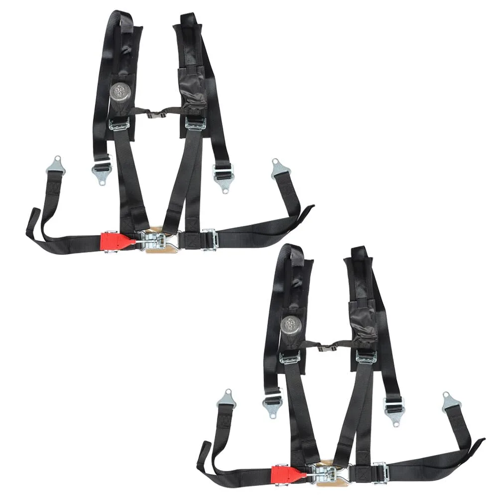 2-Pack 2-Inch 4-Point Seat Harness Mod-G33S-3105 — Generic