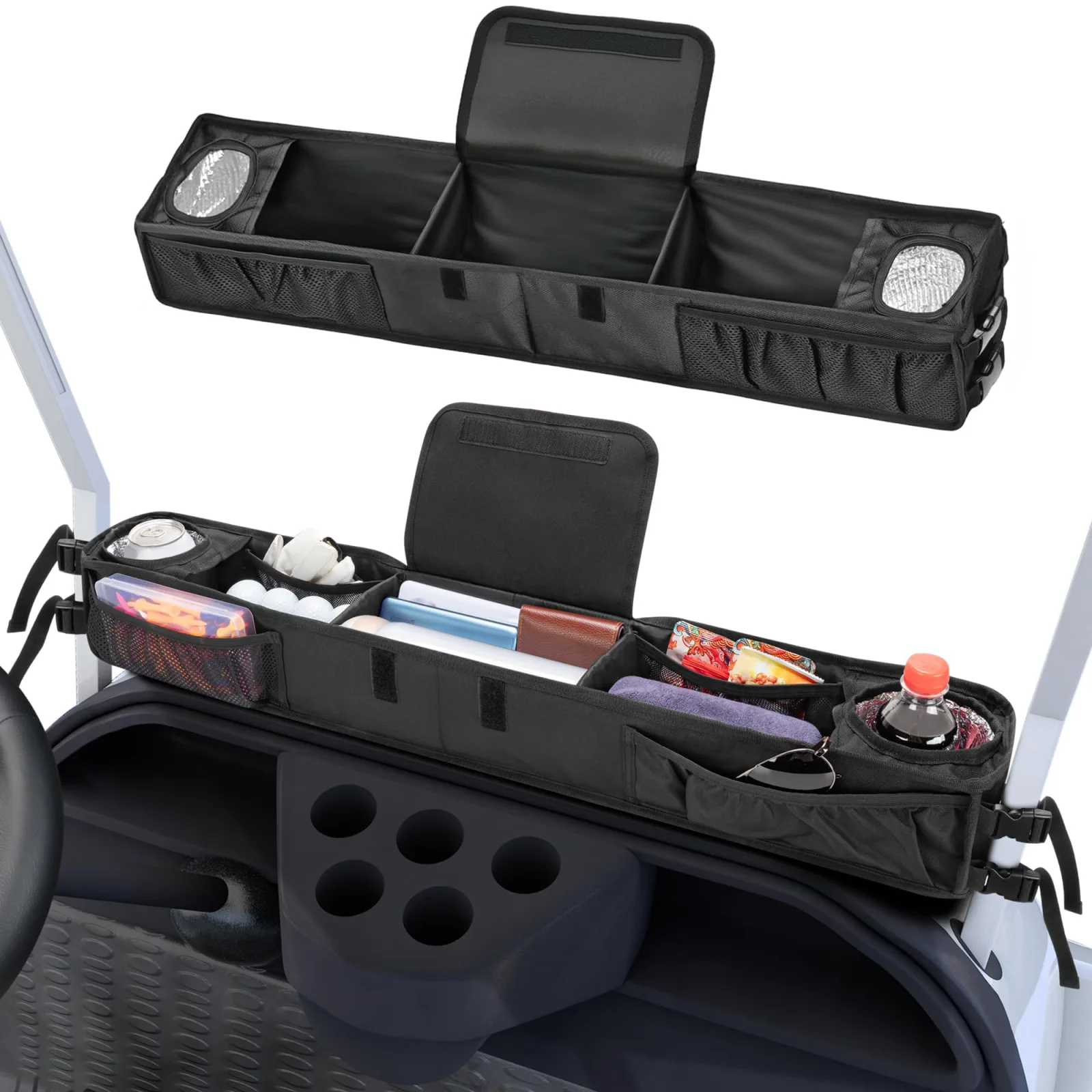 UFDTHCJH Rear Seat Storage Organizer for Advanced EV Advent 4L (2024–2026)