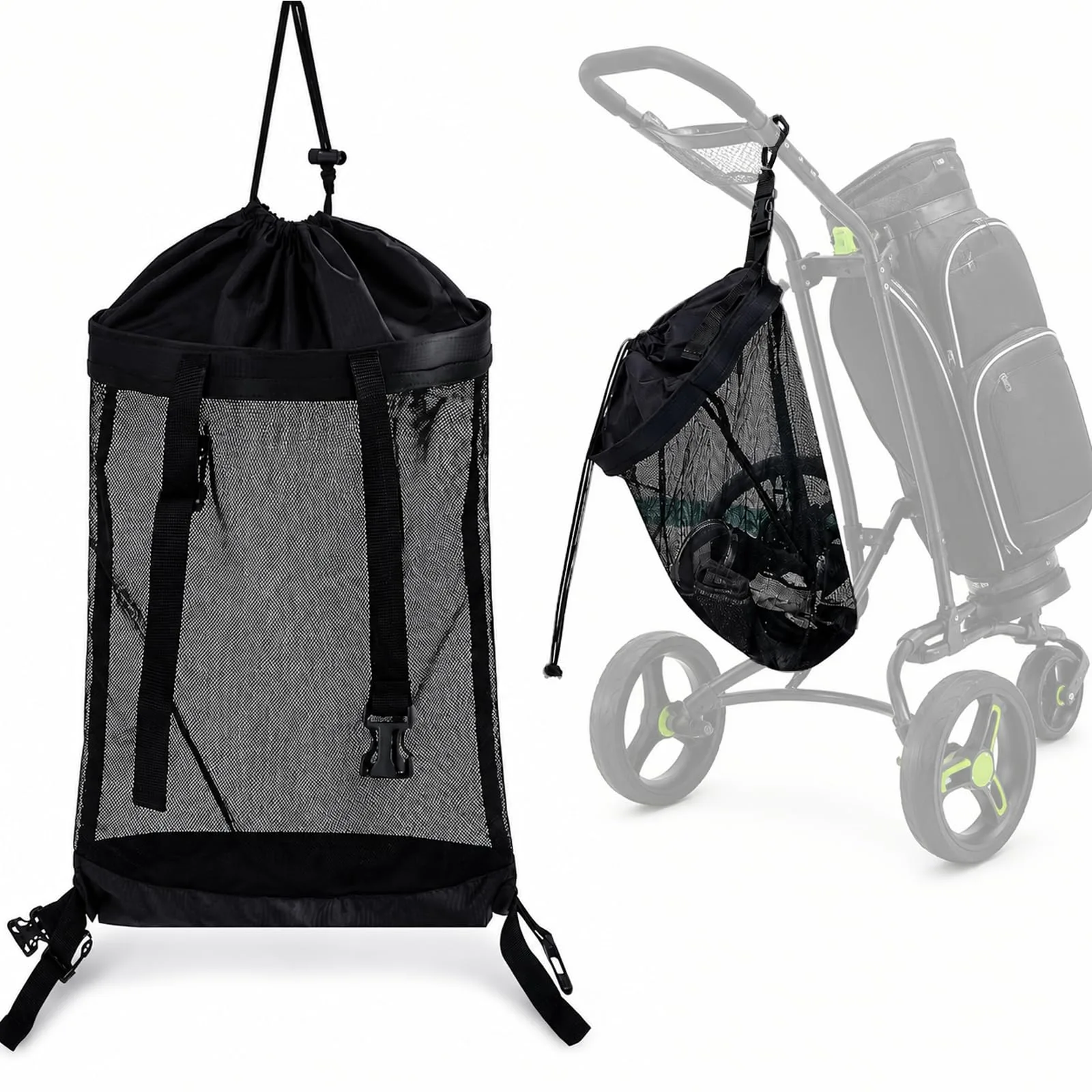 Yoclacr Golf Push Cart Storage Bag for CaddyTek Explorer V8 Deluxe (2021–2026)